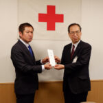 澤田グループ、大雨災害の義援金を日本赤十字社富山県支部に預託