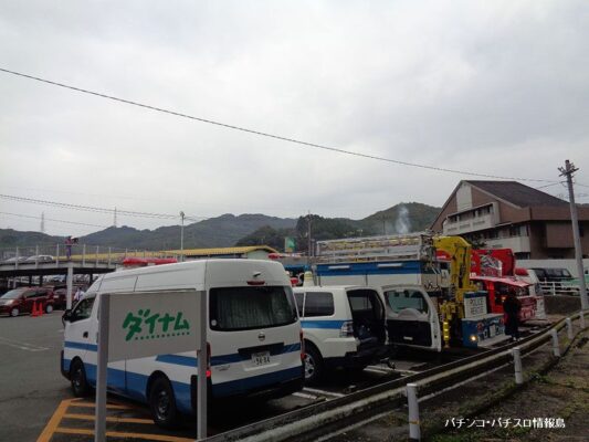 『ダイナム笠岡店』駐車場